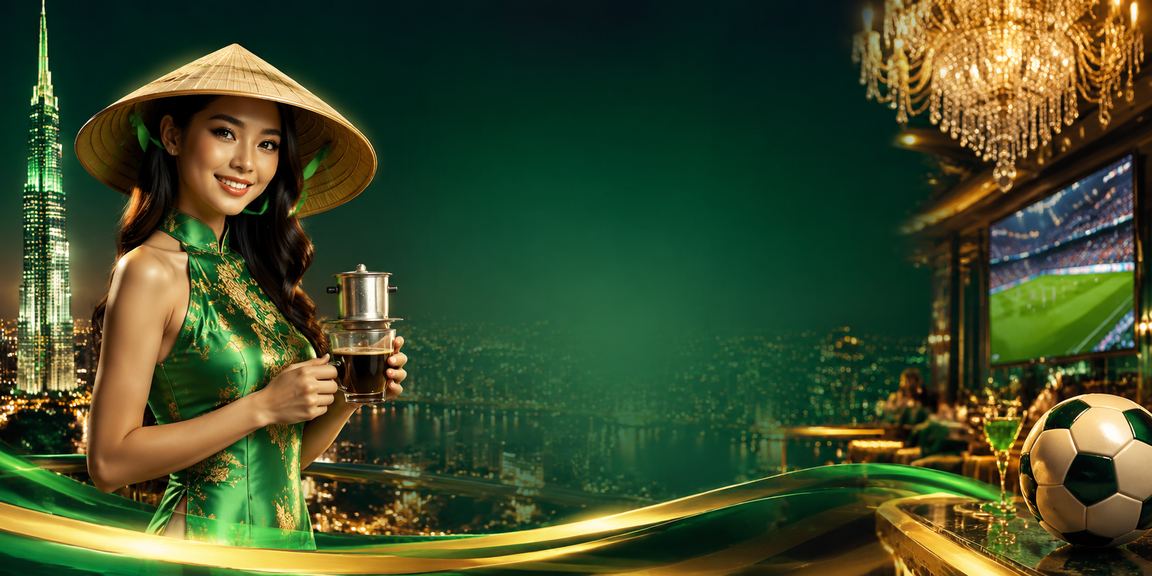 Người hâm mộ thể thao tại Hồ Chí Minh đội nón lá xem trận đấu và đặt cược trực tuyến