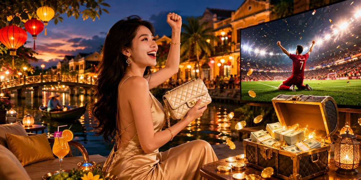 Phố đèn lồng Hội An rực rỡ, biểu tượng của mùa lễ hội nhận tiền hoàn thưởng trực tuyến