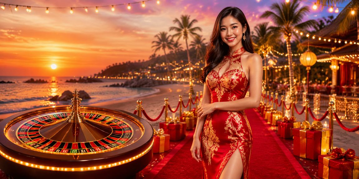 Người chơi tại Phú Quốc duyệt trang roulette của 789vin trên bãi biển